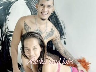 Aleska_and_lobo