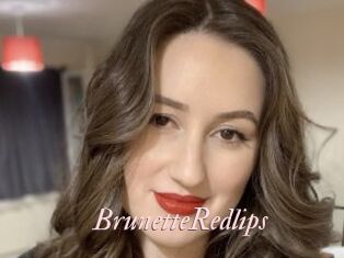 BrunetteRedlips