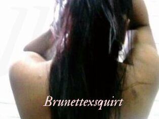 Brunettexsquirt