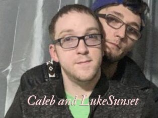 Caleb_and_LukeSunset