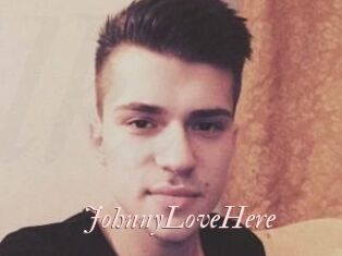 JohnnyLoveHere