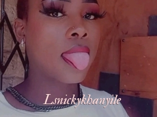 Lsnickykhanyile