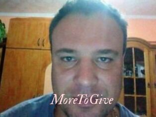 MoreToGive