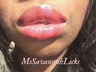 MsSavannahLicks
