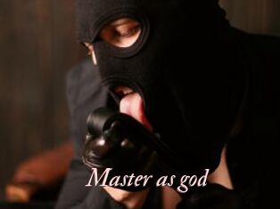 Master_as_god