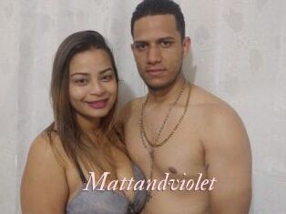 Mattandviolet