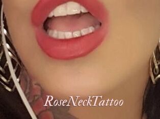 RoseNeckTattoo